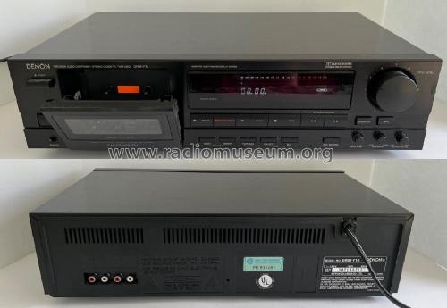 Stereo Cassette Tape Deck DRM-710; Denon Marke / brand (ID = 2974843) Sonido-V