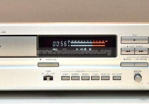 Stereo Cassette Tape Deck DRS-640; Denon Marke / brand (ID = 2973705) R-Player