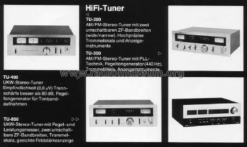 Precision audio component / FM Stereo Tuner TU-850; Denon Marke / brand (ID = 1604053) Radio