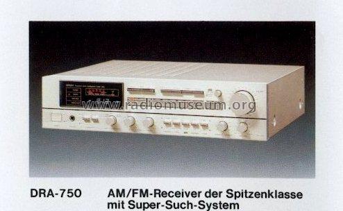Precision audio component / tuner amp DRA-750; Denon Marke / brand (ID = 567392) Radio
