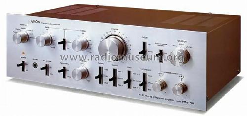 Hi-Fi Stereo Integrated Amplifier PMA-701; Denon Marke / brand (ID = 660551) Ampl/Mixer