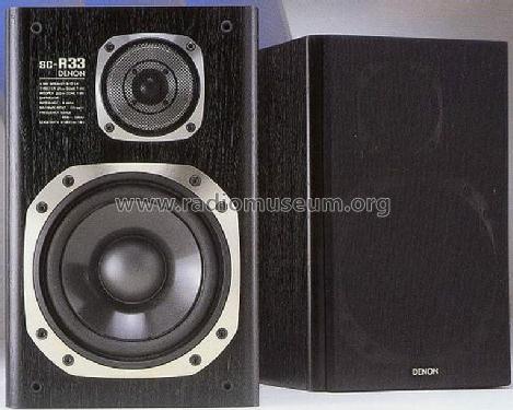 SC-R33; Denon Marke / brand (ID = 673460) Speaker-P