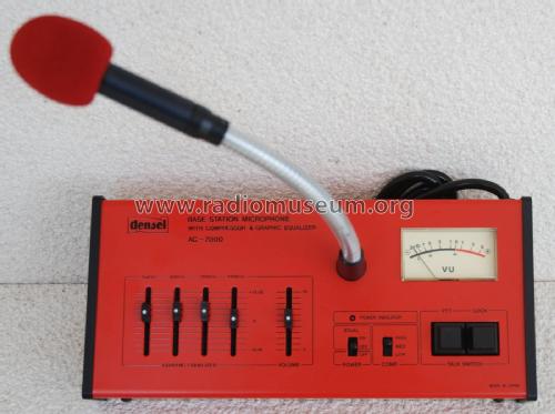 Base Station Microphone AC-7000; Densei where? (ID = 2444396) Amateur-D