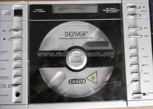 Vertical Loading CD Hi-Fi System MC-4000; Denver Electronics, (ID = 2290608) Radio