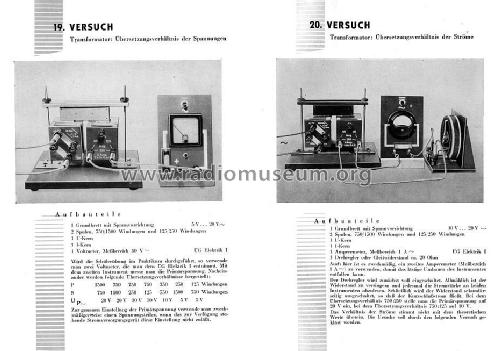 Schülerübungsgerät Elektrik II ; DEPA Erwin Pahl, (ID = 668476) Kit