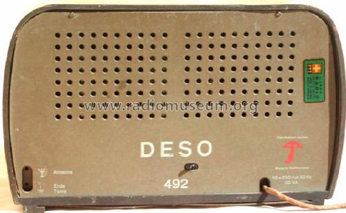 492; Deso, Dewald & Sohn, (ID = 1197126) Radio