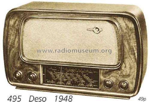 495; Deso, Dewald & Sohn, (ID = 1533) Radio