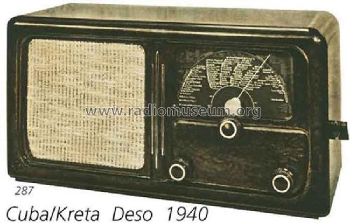 Kreta 4110; Deso, Dewald & Sohn, (ID = 1507) Radio