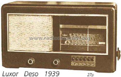 Luxor 4032; Deso, Dewald & Sohn, (ID = 1506) Radio