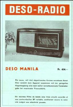 Manila 4130; Deso, Dewald & Sohn, (ID = 785794) Radio