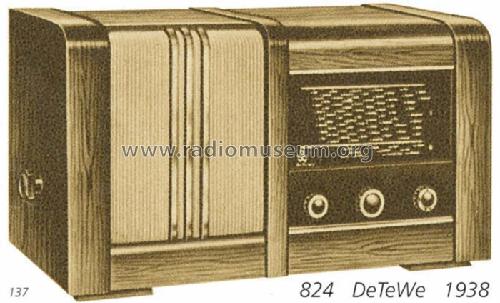 824GW; DeTeWe (ID = 196) Radio