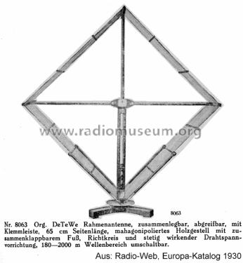 Duplo Rahmenant. ; DeTeWe (ID = 2345453) Antenna