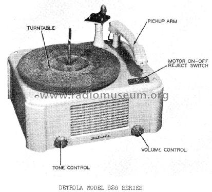 626 series ; Detrola; Detroit MI (ID = 594397) Sonido-V