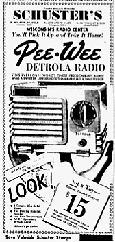 197 PeeWee; Detrola; Detroit MI (ID = 2376340) Radio