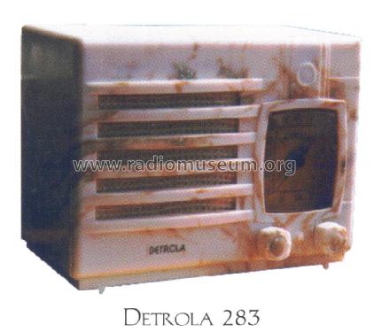 283 ; Detrola; Detroit MI (ID = 1463610) Radio
