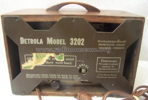 3202 ; Detrola; Detroit MI (ID = 1315650) Radio