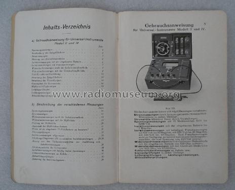 Universal-Instrument Modell II; Nadir, Deutawerke; (ID = 2316750) Equipment