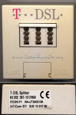 DSL-Splitter ; Deutsche Bundespost (ID = 2256529) Telephony