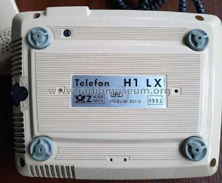 Fernsprechtischapparat Tastentelefon H1 LX; Deutsche Bundespost (ID = 2648870) Telephony