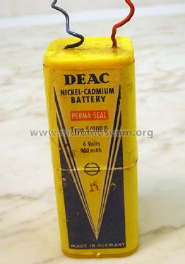 DEAC Nickel-Cadmium Batterie - Battery 5/900D; DEAC, Deutsche (ID = 1299157) Power-S