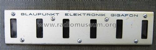 Blaupunkt Elektronik Gigafon; Deutsche Elektronik (ID = 2144468) Ampl/Mixer