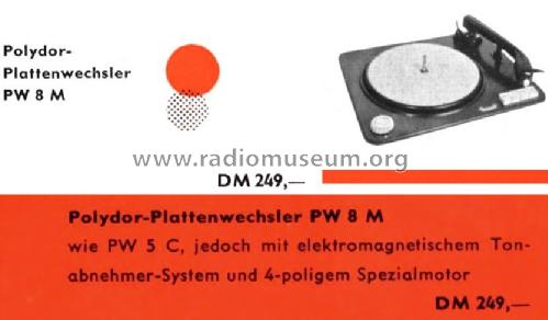 Polydor Plattenwechsler PW8M; Deutsche Grammophon- (ID = 1328920) Sonido-V