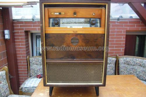 Polydor Musiktruhe C62 DG Ch= Siemens C62; Deutsche Grammophon- (ID = 993711) Radio