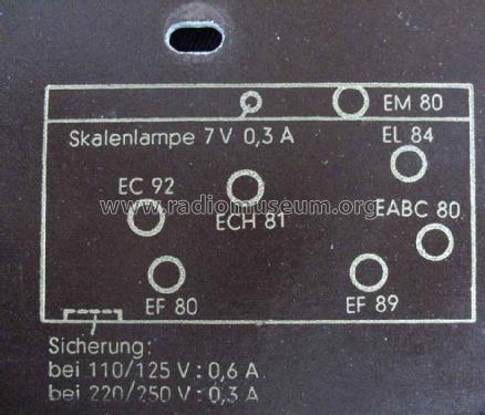 Polydor-Musikvitrine T303 Ch= Siemens M858; Deutsche Grammophon- (ID = 1063979) Radio