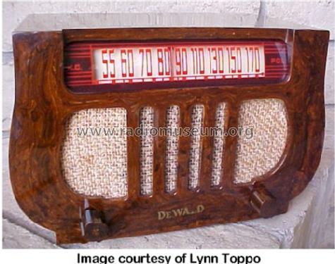 501A Harp; DeWald Radio Mfg. (ID = 56749) Radio