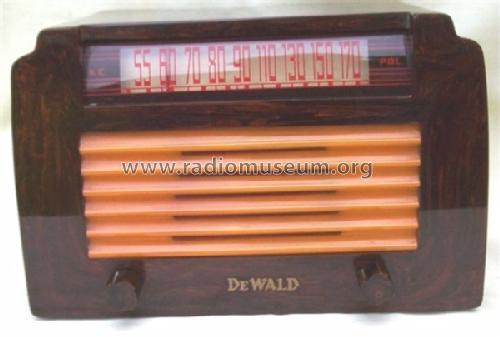 A-502 ; DeWald Radio Mfg. (ID = 50205) Radio