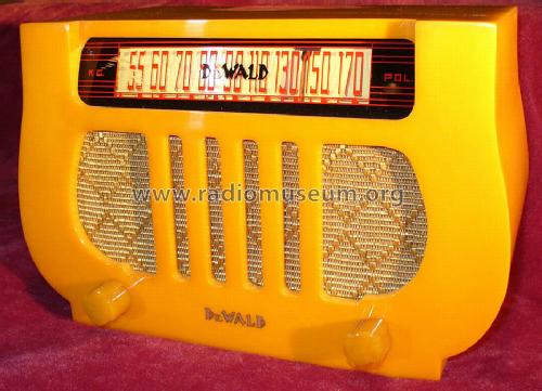 A-501 Harp; DeWald Radio Mfg. (ID = 1210736) Radio