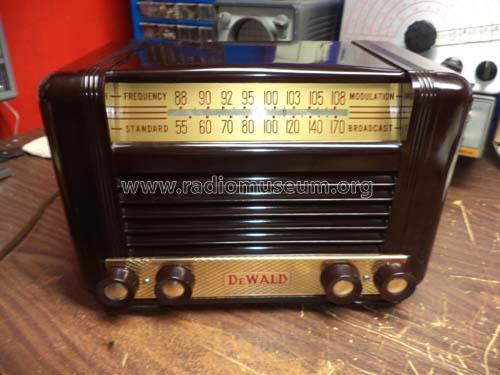C-800 ; DeWald Radio Mfg. (ID = 1455671) Radio