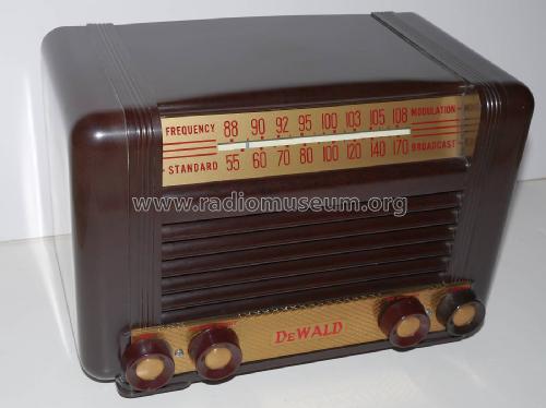 C-800 ; DeWald Radio Mfg. (ID = 2056498) Radio