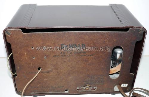 C-800 ; DeWald Radio Mfg. (ID = 2056499) Radio