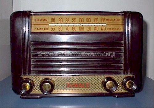 C-800 ; DeWald Radio Mfg. (ID = 56751) Radio