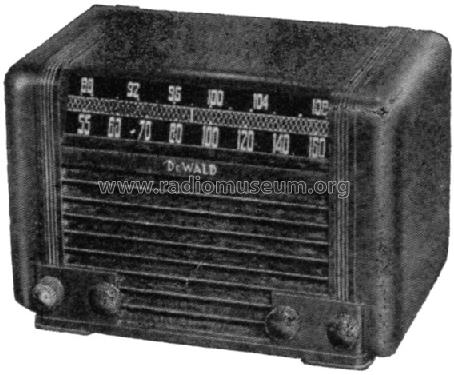 C-800 ; DeWald Radio Mfg. (ID = 719517) Radio