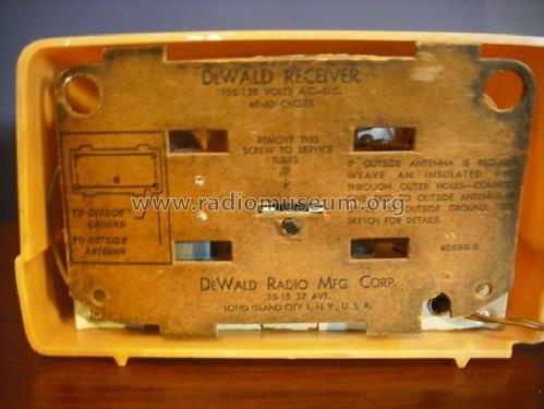 D-519 ; DeWald Radio Mfg. (ID = 1402022) Radio