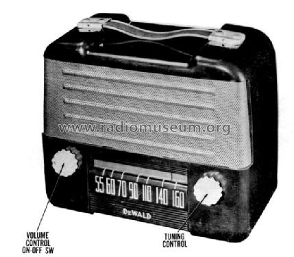 D-E 517 A ; DeWald Radio Mfg. (ID = 711570) Radio