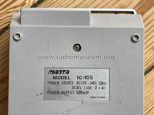 Manta TC-105; MABA Gebr. Marbach , (ID = 2781402) R-Player