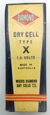 Diamond 1.5 Volt Dry Cell Type X Mk II; Diamond brand, (ID = 2463561) A-courant