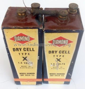 Diamond 1.5 Volt Dry Cell Type X Mk II; Diamond brand, (ID = 2463564) A-courant