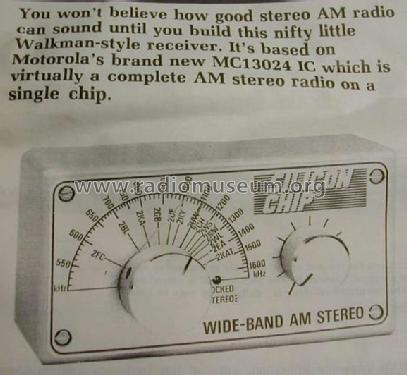 Silicon Chip - Wideband AM Stereo Radio K-5200; Dick Smith (ID = 1239046) Kit