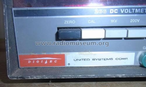 DC Voltmeter 266 12949; DigiTec - United (ID = 1634868) Equipment