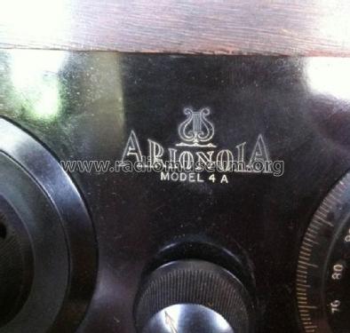 Arionola M4; Dimmock-Bogart Radio (ID = 1677497) Radio