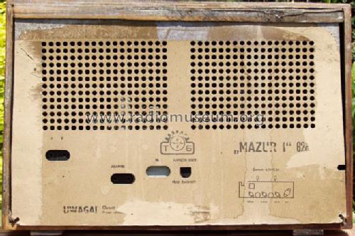 Mazur I 6261; Unitra DIORA - (ID = 257666) Radio