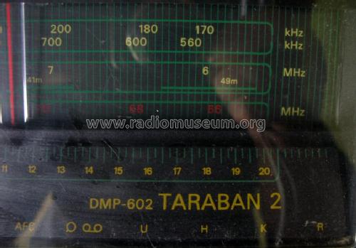 Taraban 2 DMP-602; Unitra DIORA - (ID = 1001059) Radio