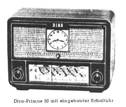 Primus 50; Dira-Gerätebau, Theo (ID = 70888) Radio