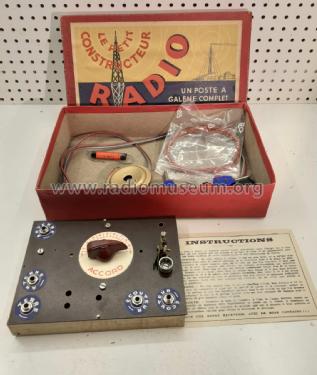 Le Petit Constructeur Radio en Kit Poste à galène; Directa-Radio MA, M. (ID = 2880642) Crystal