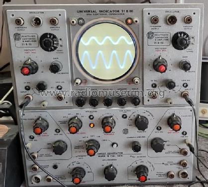 Dual Beam Precision Oscilloscope 51B00 Universal Indicator; Disa Elektronik A/S; (ID = 3167301) Equipment