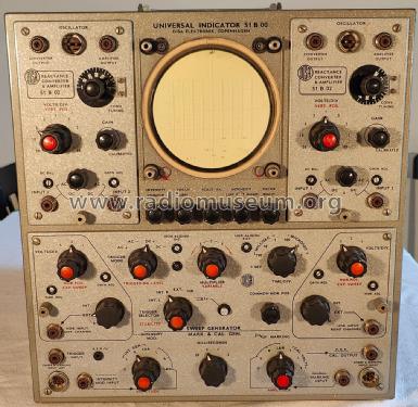 Dual Beam Precision Oscilloscope 51B00 Universal Indicator; Disa Elektronik A/S; (ID = 3167302) Equipment